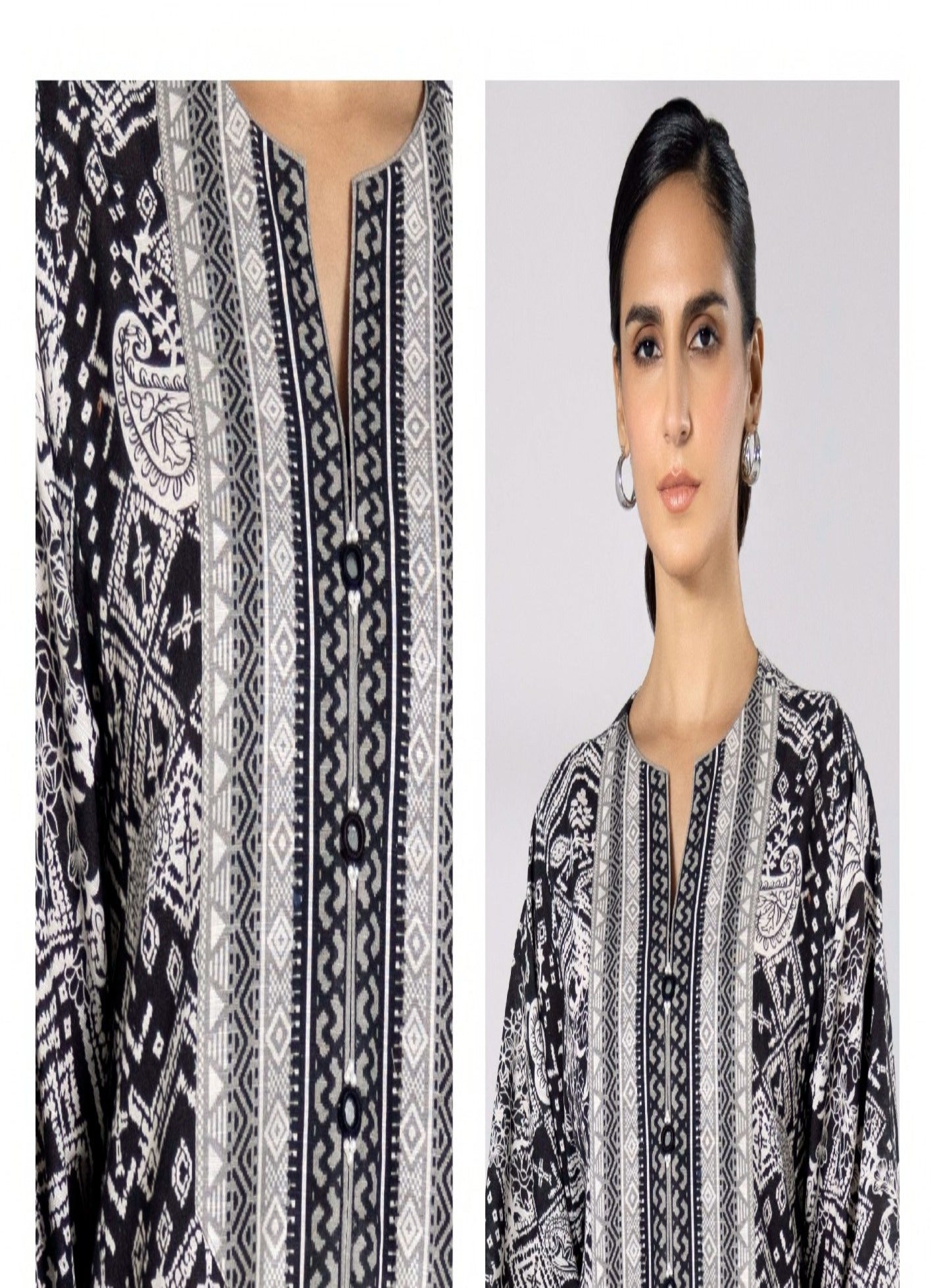 Sapphire 3 Piece Lawn Suit (Unstiched)