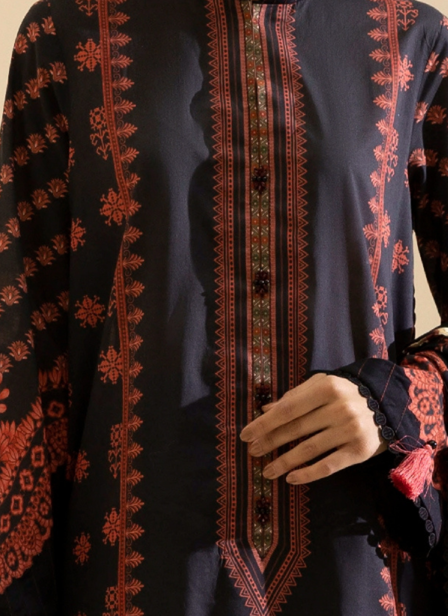 3 piece Lawn Suit-Printed (Unstiched)
