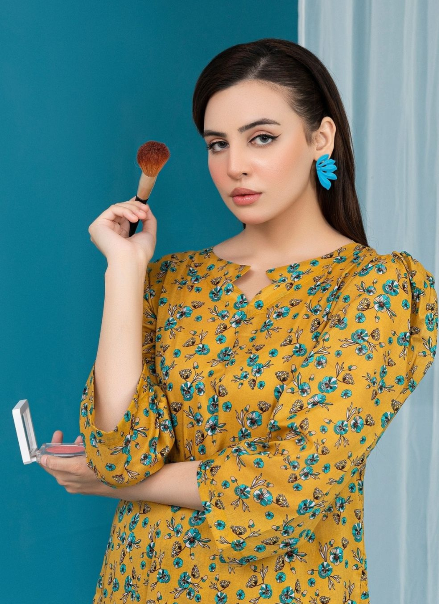 Elegant 2 Piece Unstitched Suit