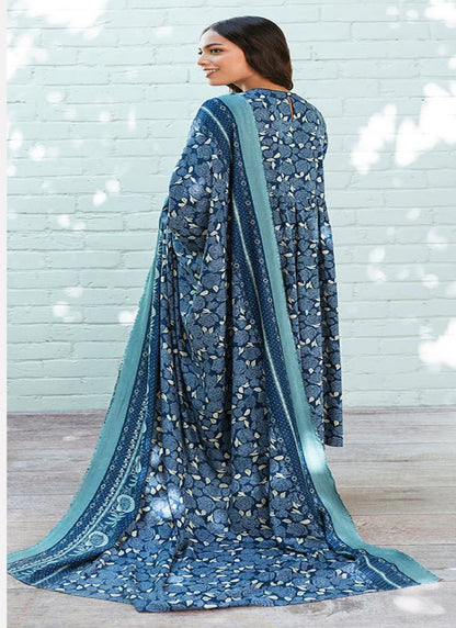 Nishat 3 Piece Lawn Suit (Unstiched)