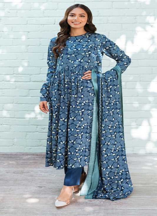 Nishat 3 Piece Lawn Suit (Unstiched)