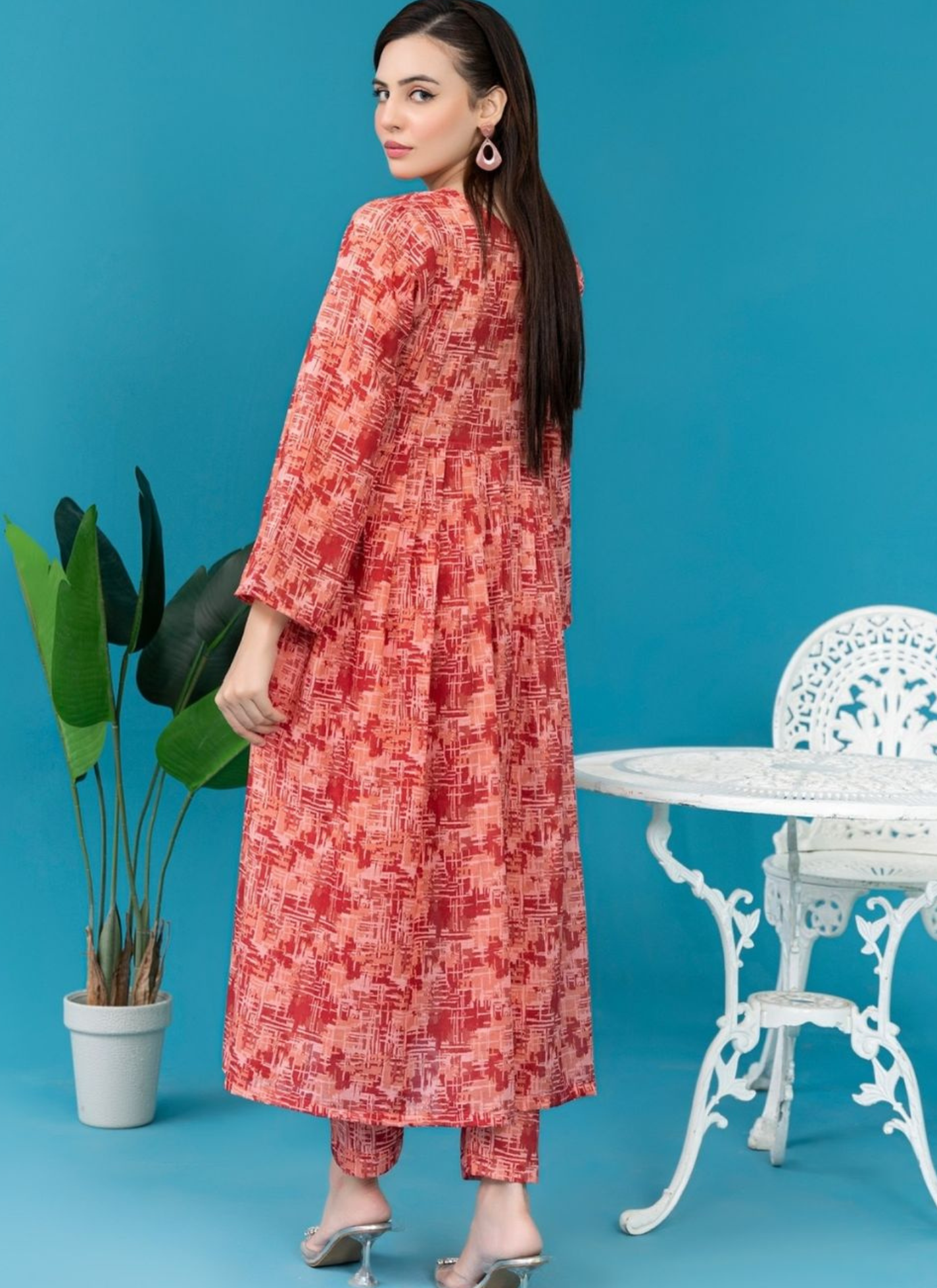 Elegant 2 Piece Unstitched Suit