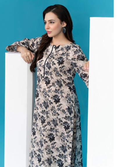 Elegant 2 Piece Unstitched Suit