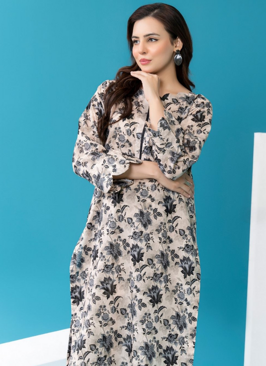 Elegant 2 Piece Unstitched Suit
