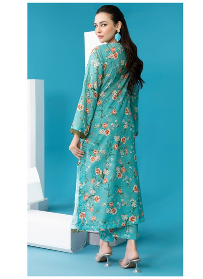 Elegant 2 Piece Unstitched Suit