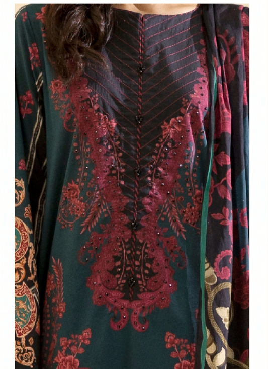 3 Piece Lawn Suit-Printed(Unstiched)