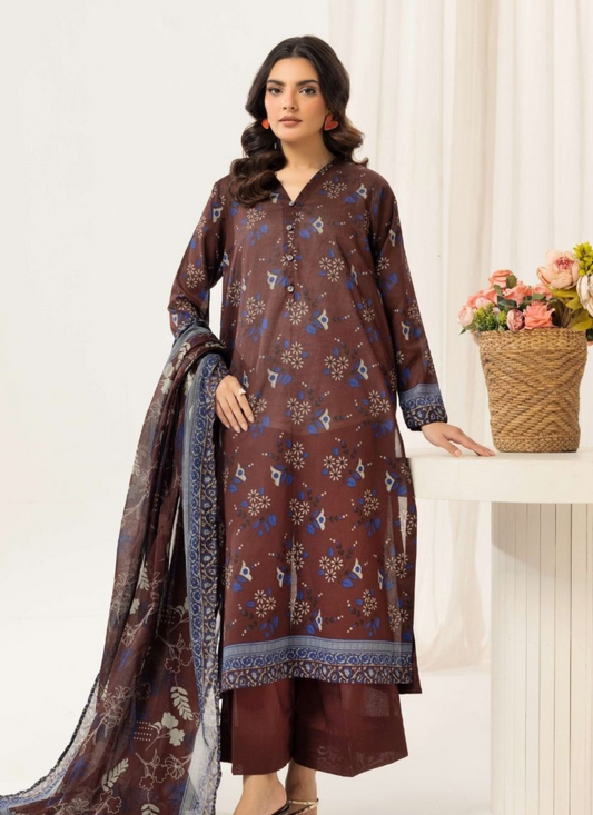 Haya By Legends 3P Lawn Suit (Unstiched)