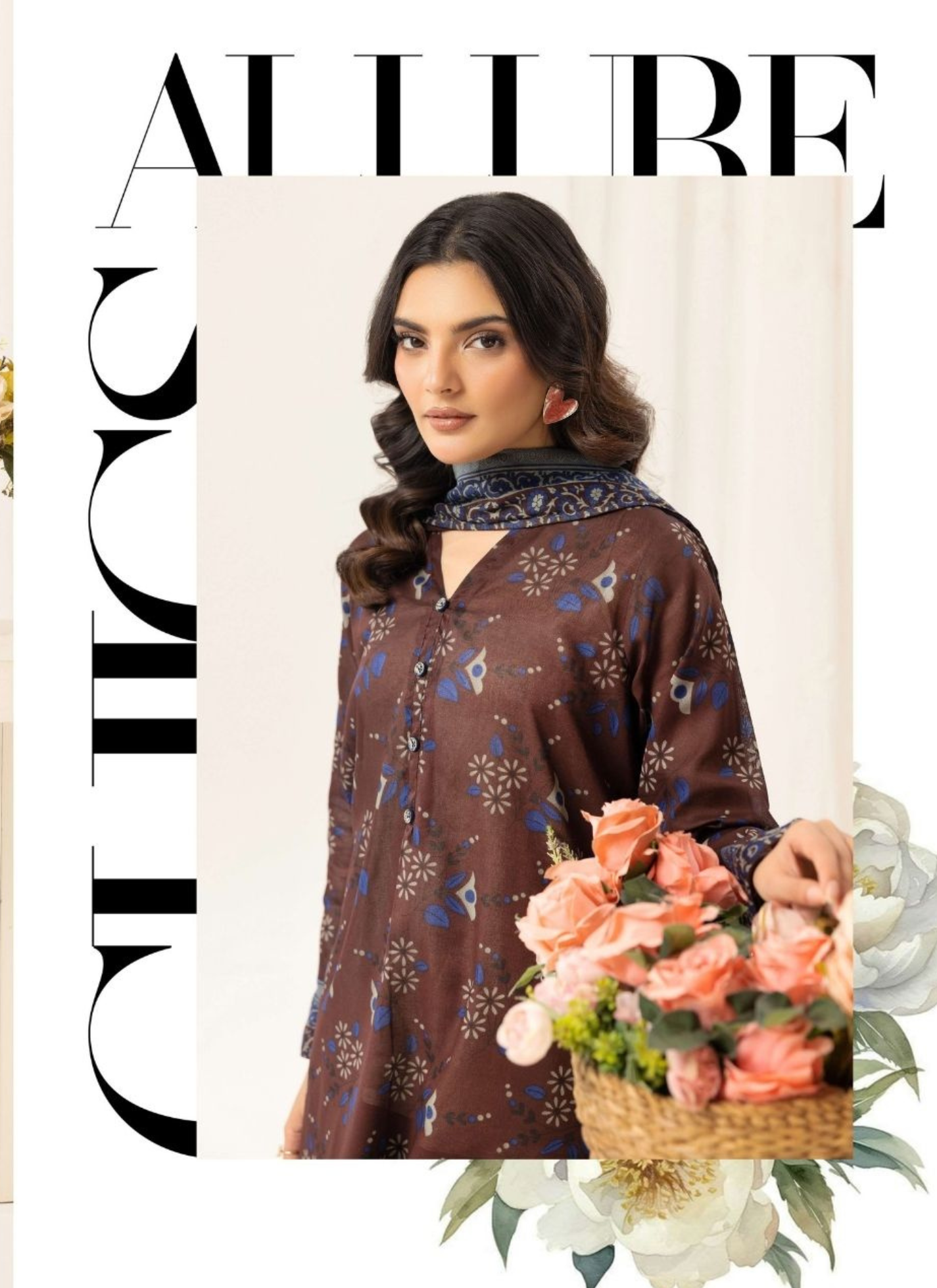 Haya By Legends 3P Lawn Suit (Unstiched)